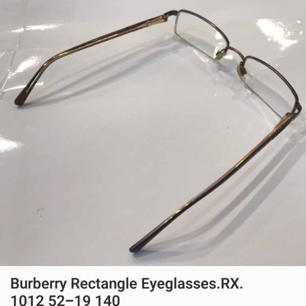Burberry Adjustabl Rectangle Eye Frames - image 8